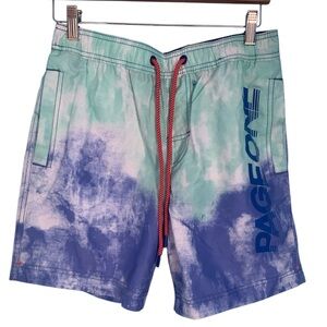 Page One Men's Tye Dye Swim Trunks NWT Size M